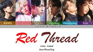 ONEUS (원어스) - Red Thread (붉은 실) (Color Coded Lyrics) (Han/Rom/Eng)
