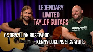 Video thumbnail for Rare Taylor Limited Editions | Kenny Loggins Signature & GS Brazilian Rosewood by Alamo Music Center