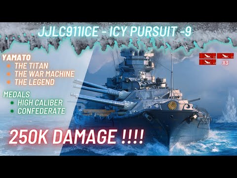 World of Warships Legends | Yamato | High damage, how to understand over-matching and avoid mistakes