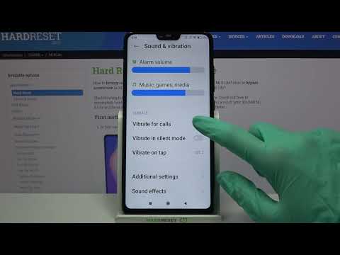 How to Enter Vibration Settings in XIAOMI Mi 8 Lite – Change Vibrations