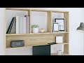 Scrivania e Ripiani Rovere Sonoma 110x45x157 Legno Multistrato - Foto miniatura 7