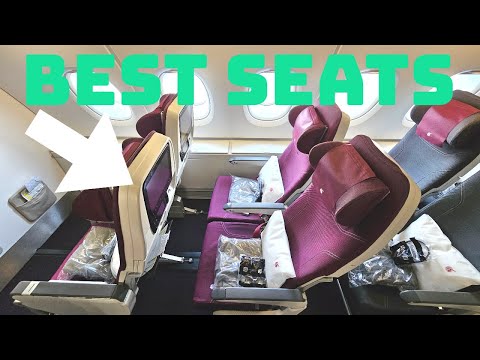 QATAR AIRWAYS BEST ECONOMY CLASS SEAT !! Watch Before You Fly Them