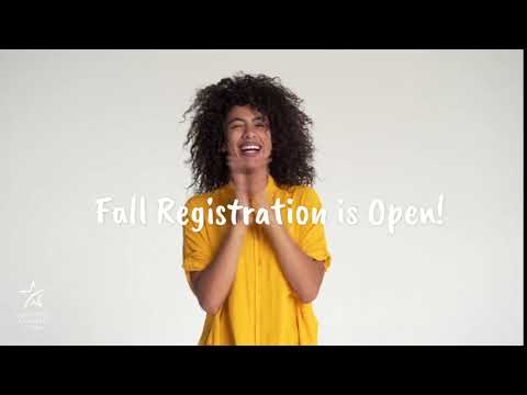 Fall Registration 2020 Now Open