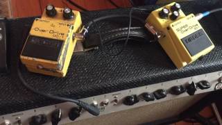 Video thumbnail for Boss OD-1 vs. SD-1 by Sean Kerns