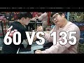 [팔씨름] 60KG VS 135KG 체급차이 그정도쯤이야?? #팔씨름체육관