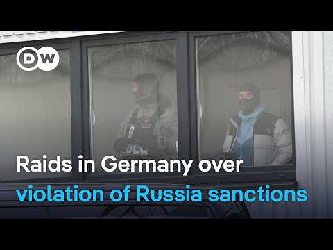 German authorities have arrested five over exports to Russian defense companies | DW News