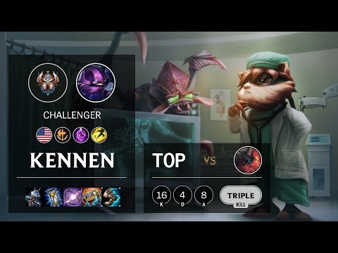 Kennen Top vs Aatrox - NA Challenger Patch 10.11
