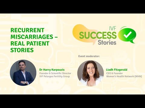 Recurrent miscarriages - real patients stories | Pelargos IVF