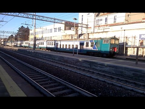 E464 018+5 piano ribassato con pilota 1965 - Monza 08/03/2017