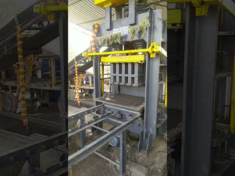 Automatic Cement Bricks Making Machine pressure with Vibration system