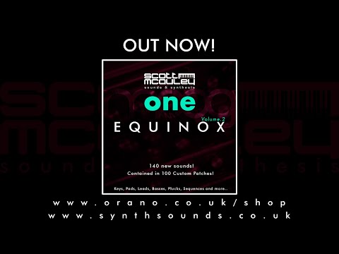 Moog One - Equinox Vol.2 - Custom Sounds - Vid 2 Patches 51 to 100