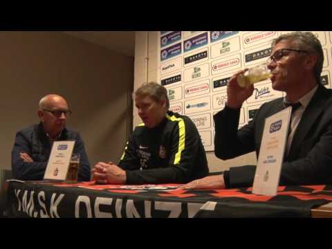 Persconferentie KMSK Deinze - R. Union St.-Gilloise (2016.04.30)