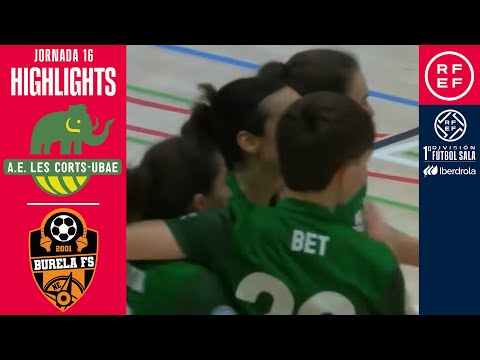 Resumen #PrimeraIberdrola | Les Corts UBAE 9-0 Reyco Burela FS | Jornada 16