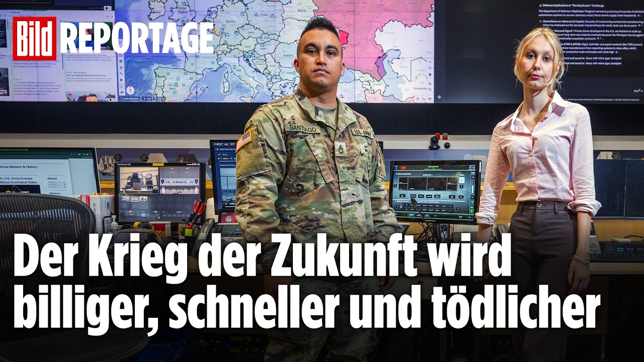 Geheime Nato-Zentrale in Deutschland: So sollen Drohnen Russland abschrecken | BILD REPORTAGE