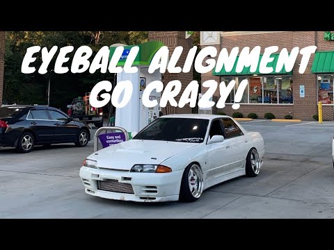 R32 SKYLINE GETS GKTECH EXTENDED TIE RODS!!