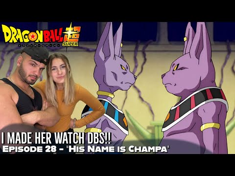 CHAMPA CHALLENGES BEERUS TO INTER-UNIVERSE TOURNAMNET!! Girlfriend's Reaction DBS Episode 28