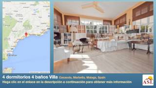 preview picture of video '4 dormitorios 4 baños Villa se Vende en Casasola, Marbella, Malaga, Spain'