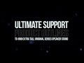 Ultimate Support Product Outlines - TS-88B Extra Tall Original Series Speaker Stand