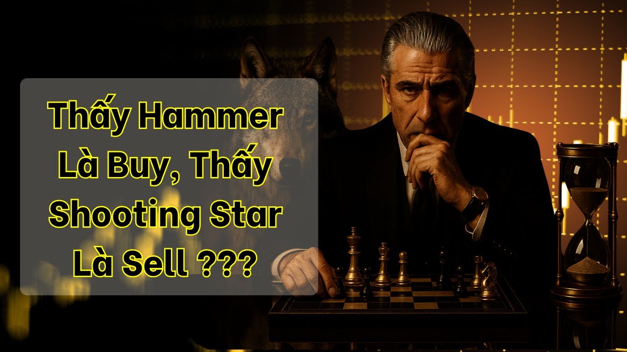 Vì Sao Thấy Hammer Là Buy, Thấy Shooting Star Là Sell… Và Tài Khoản Cứ Cháy?