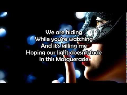 Masquerade - Jonathan Thulin - Lyrics