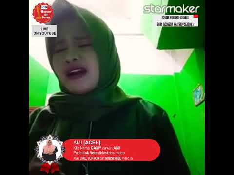 AMI [ACEH] - AKHIR SEBUAH CERITA || KONSER NOMINASI 60 BESAR GAMY INDONESIA SEASON 3
