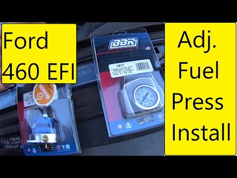 Ford 460 EFI Adj Fuel Regulator Install