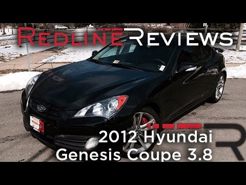 2012 Hyundai Genesis Coupe 3.8 Review, Walkaround, Exhaust, & Test Drive