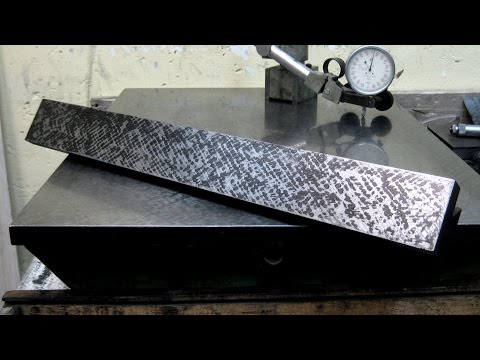 Переход на новую технику шабрения - плоская линейка