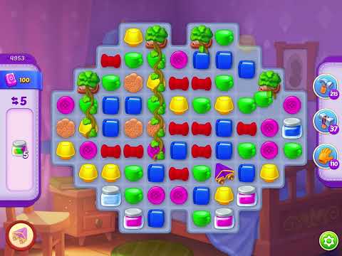 Homescapes Level 4953 With No Boosters - Hard Level