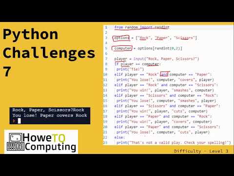 Python Challenges Level 3 Challenge 7