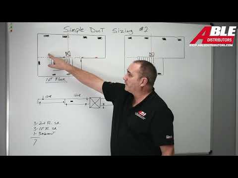Simple Duct Sizing - Part 2