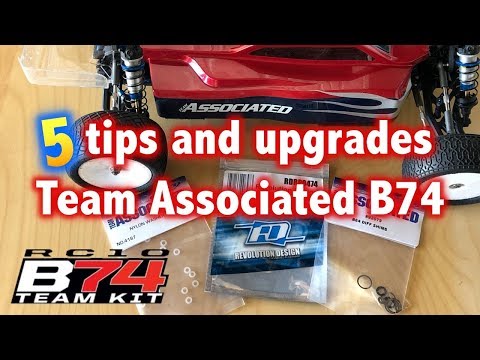 Team Associated B74 tips and upgrades