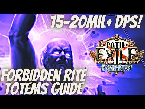 POE 3.15 Build Forbidden Rite Totems Hierophant