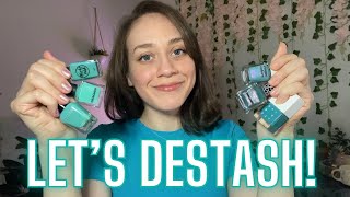 Talking About My Teal Polishes for 30 Minutes 🙈 | Destash Series