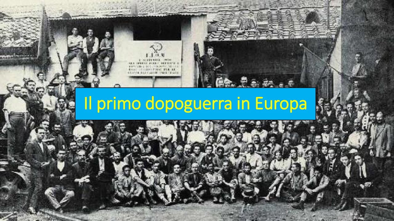 Storia - Il primo Dopoguerra in Europa