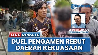 Detik-detik Pengamen Ondel-ondel Bacok Pengamen Ukulele diJakut, Rebutan Daerah Kekuasaan