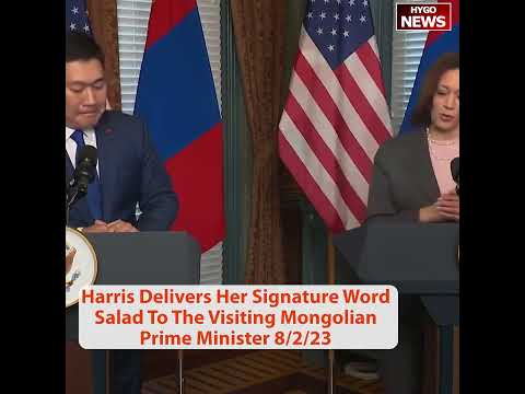 Harris On Economy: "Working People... Left Out And Left Behind" + Mongolia Space Cooperation