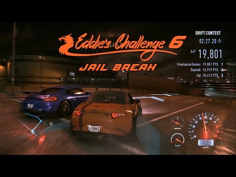 Need For Speed Eddie's Challenge 6 Jail Break 4K 60fps Gameplay