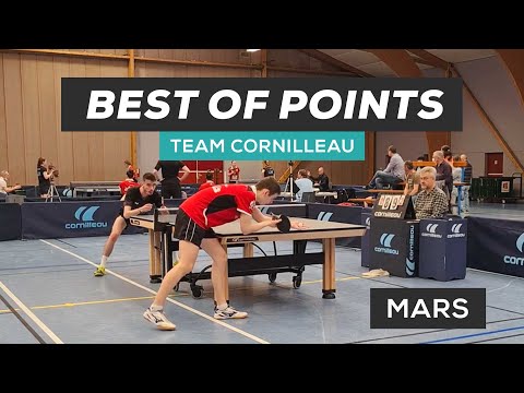 Best of Points Team Cornilleau - Mars 2022