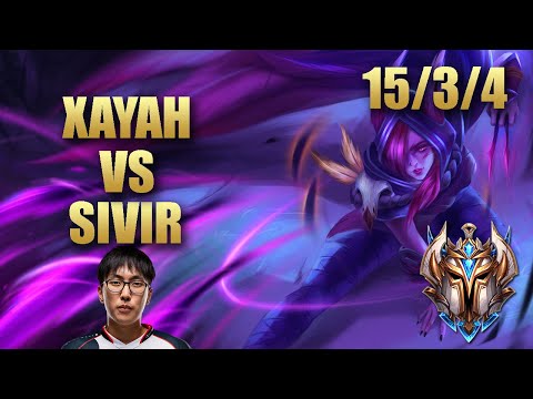 TL Doublelift Xayah Adc Vs Sivir - KR Challenger Patch 9.20