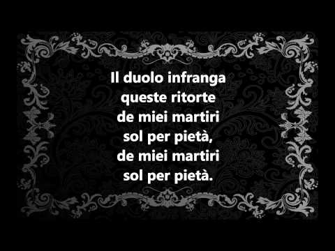 Lascia ch'io pianga (orchestration/karaoke)
