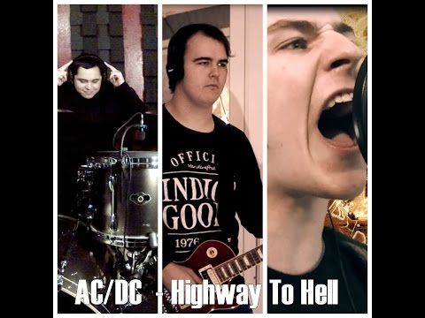 AC/DC - Highway To Hell - Band Cover - (Manny Pedregon, Ritchie Lee, Sebastian Svenonius)