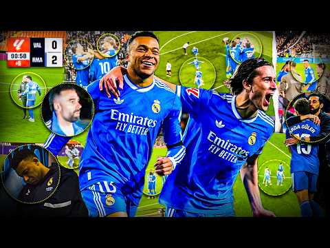 Lo que NO SE VIO del 0-2 del Real Madrid al Valencia (y enfados)
