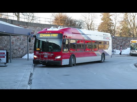 NFTA METRO RIDE ROUTE 12 INBOUND BUS 2259 -  2022 NEW FLYER XE40