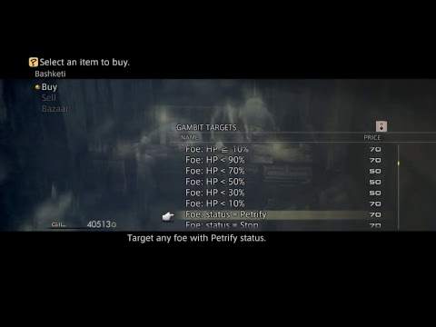 Final Fantasy XII International Zodiac Job System - Grind n Gil farm