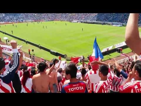 "La Banda de Chivas en Puebla 3   9-Feb-2014" Barra: Legión 1908 • Club: Chivas Guadalajara