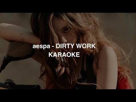 aespa - 'Dirty Work' KARAOKE with Easy Lyrics