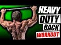 Heavy Duty Back Workout & Lower Body Athletic Work