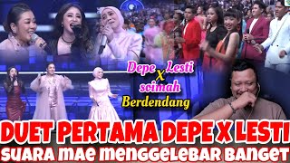 Download lagu JOSSSSSSSHHHH.. FINALLY LESTI DUET WITH DEPE.. - Lesti Kejora X Dewi Persik X Soimah SINGING mp3
