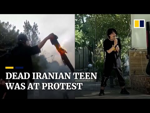 New video reportedly shows Iranian teen burning her headscarf before she died